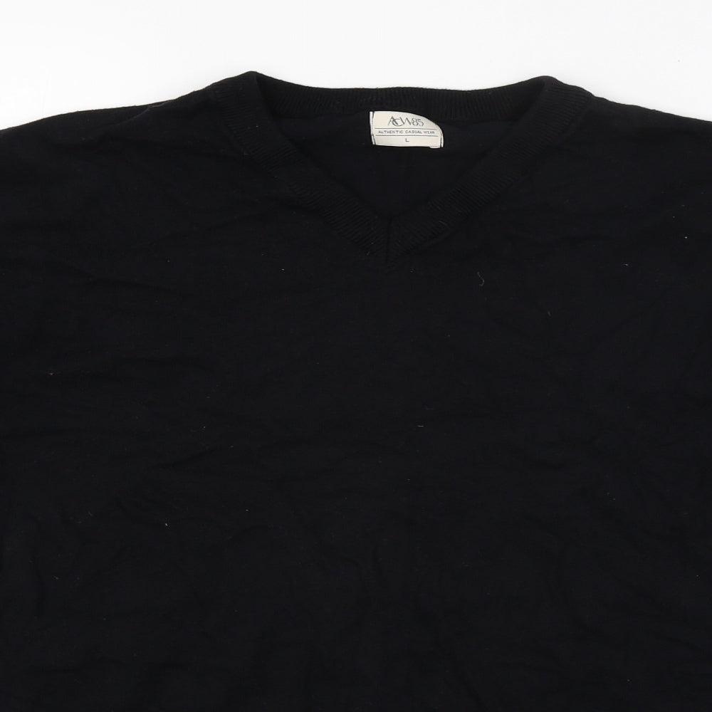 ACW85 Womens Black   Pullover Jumper Size L