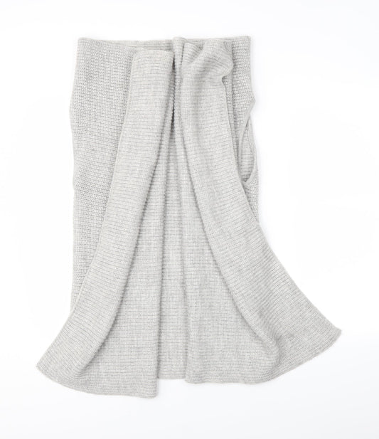 M&S Womens Grey   Cardigan Jumper Size L