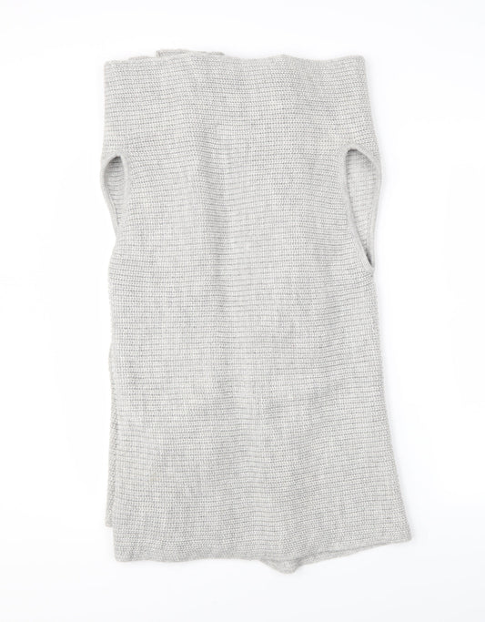 M&S Womens Grey   Cardigan Jumper Size L