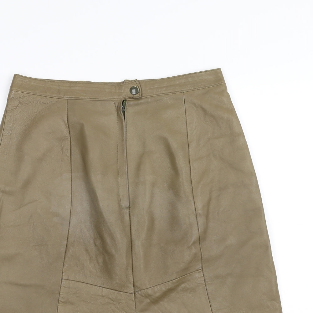 Preworn Womens Brown   Tulip Skirt Size 6