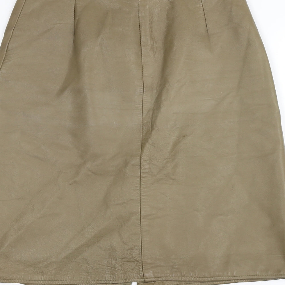 Preworn Womens Brown   Tulip Skirt Size 6