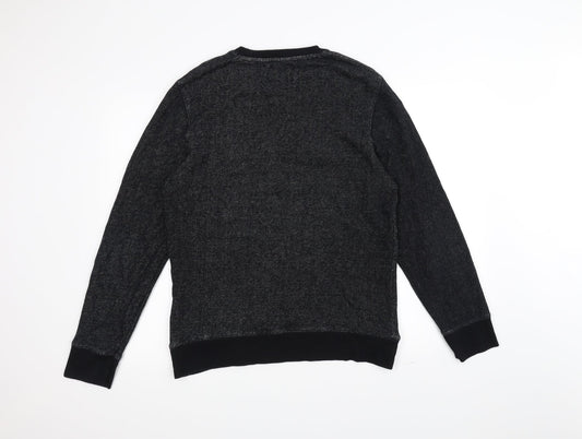 Burton Mens Black   Pullover Jumper Size M