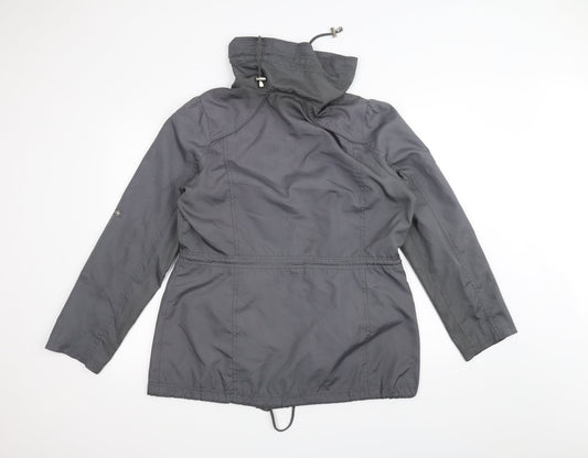 George Womens Grey   Overcoat Coat Size 14