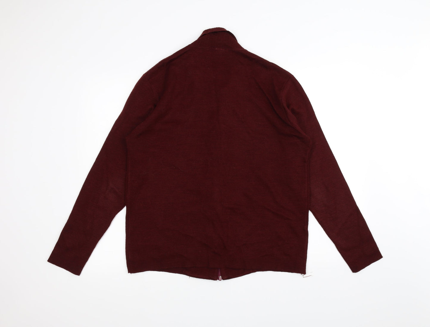 Keynote Womens Red  Knit Jacket  Size L