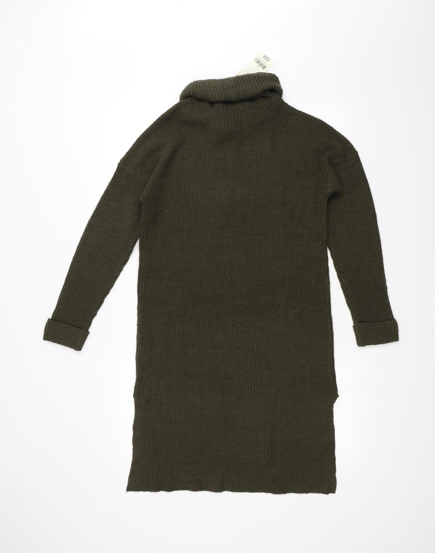 Peacocks Womens Green   Pullover Jumper Size S