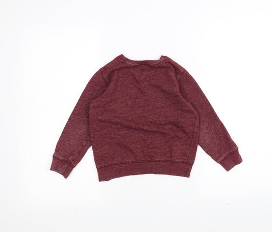 NEXT Girls Red   Pullover Jumper Size 4-5 Years