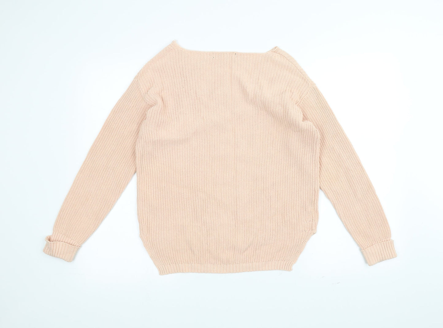 Avenue Womens Pink  Knit Pullover Jumper Size 8