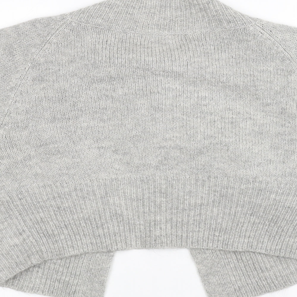 Papaya Womens Grey  Knit Jacket  Size 16