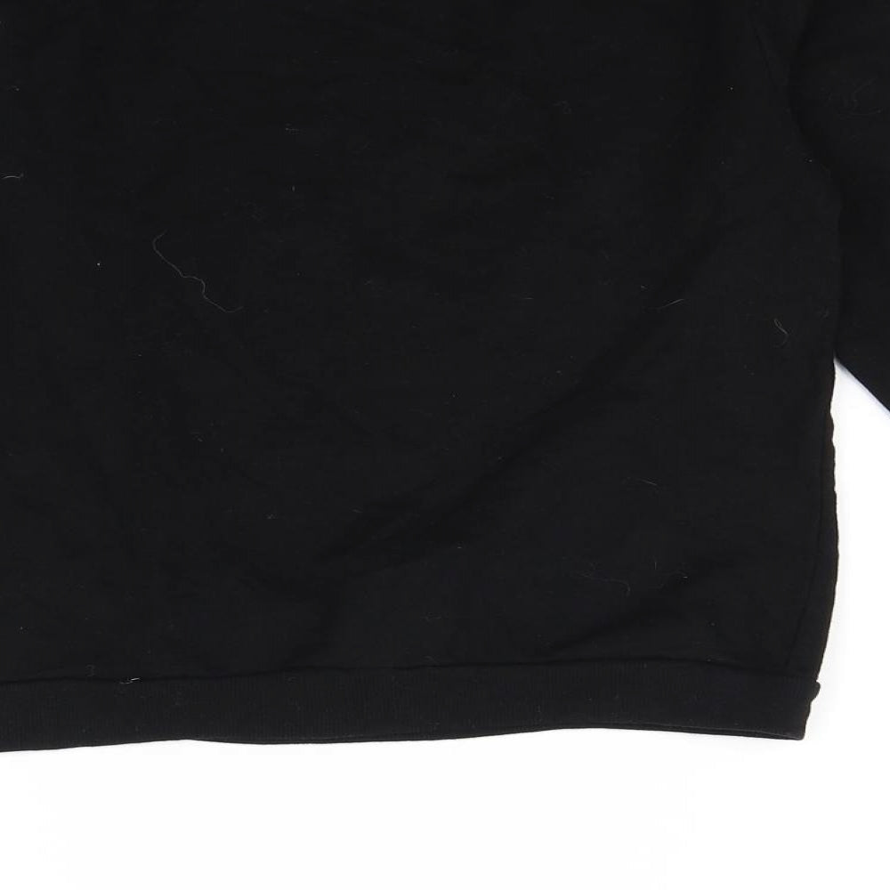 pep & co  Boys Black   Pullover Jumper Size 11 Years