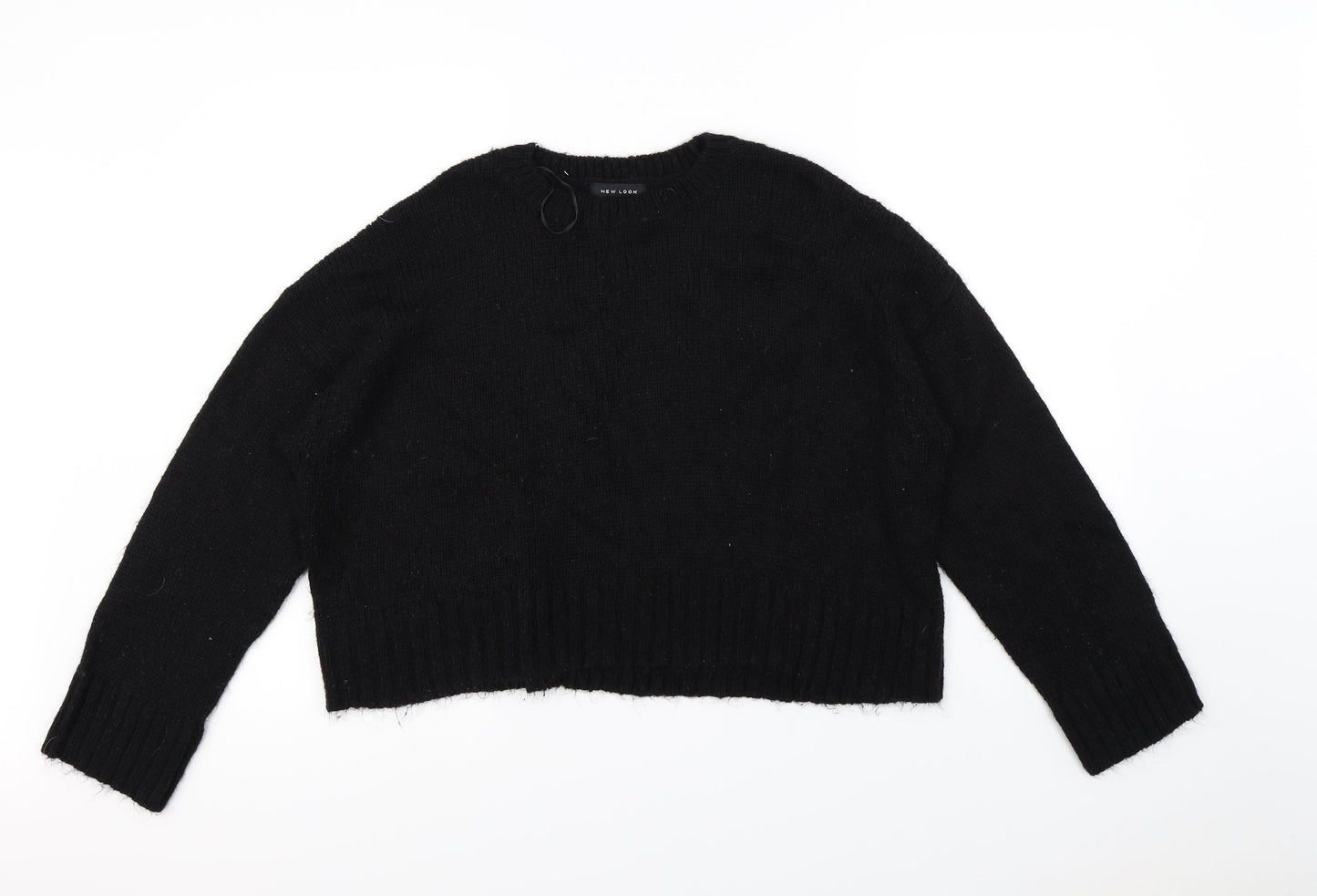 New Look Womens Black   Pullover Jumper Size L