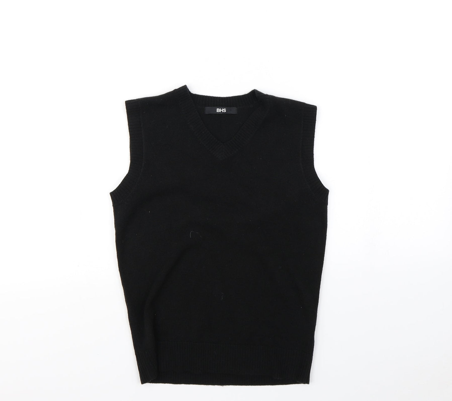 BHS Girls Black   Pullover Jumper Size 9 Years