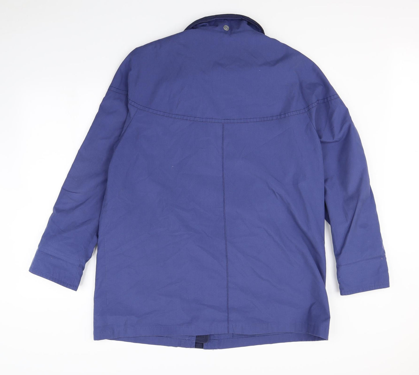 Debenhams Womens Blue   Rain Coat Coat Size 16