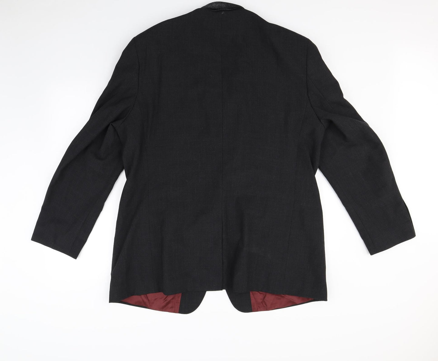 Preworn Mens Black   Jacket Blazer Size L  - Shoulder Pads