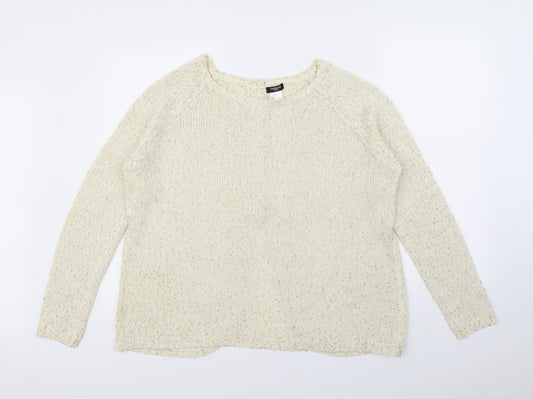 La Redoute Womens Beige   Pullover Jumper Size 18