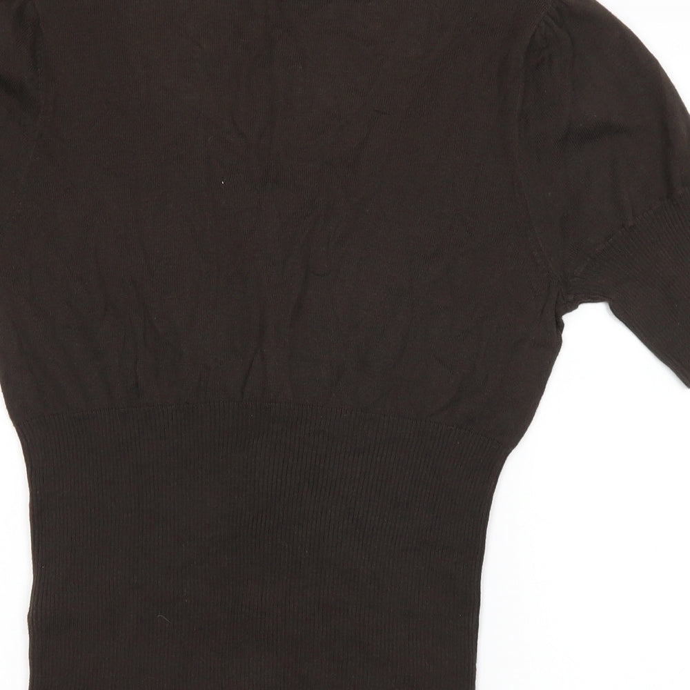 Mexx Womens Brown   Shrug Jumper Size L