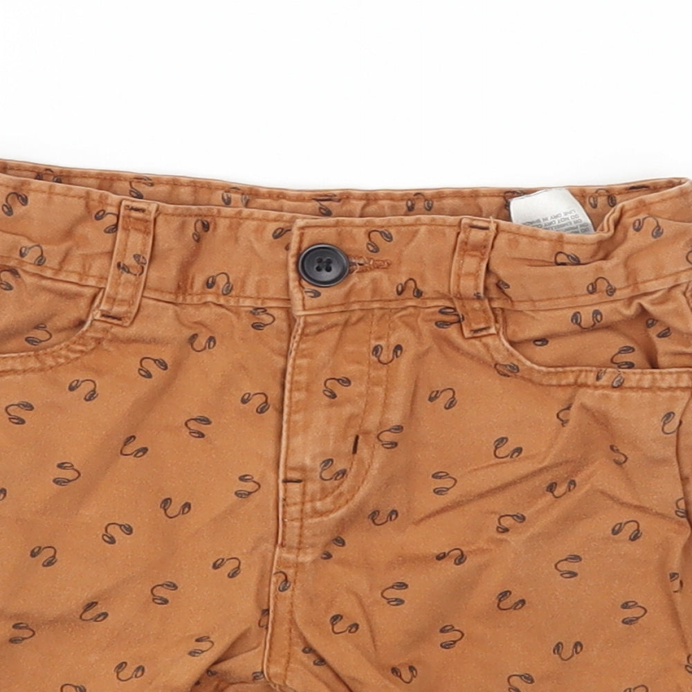 Cherokee Boys Brown   Chino Shorts Size 3-4 Years - Headphones