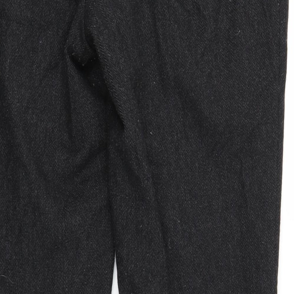 M&S Womens Black   Trousers  Size 14 L27 in