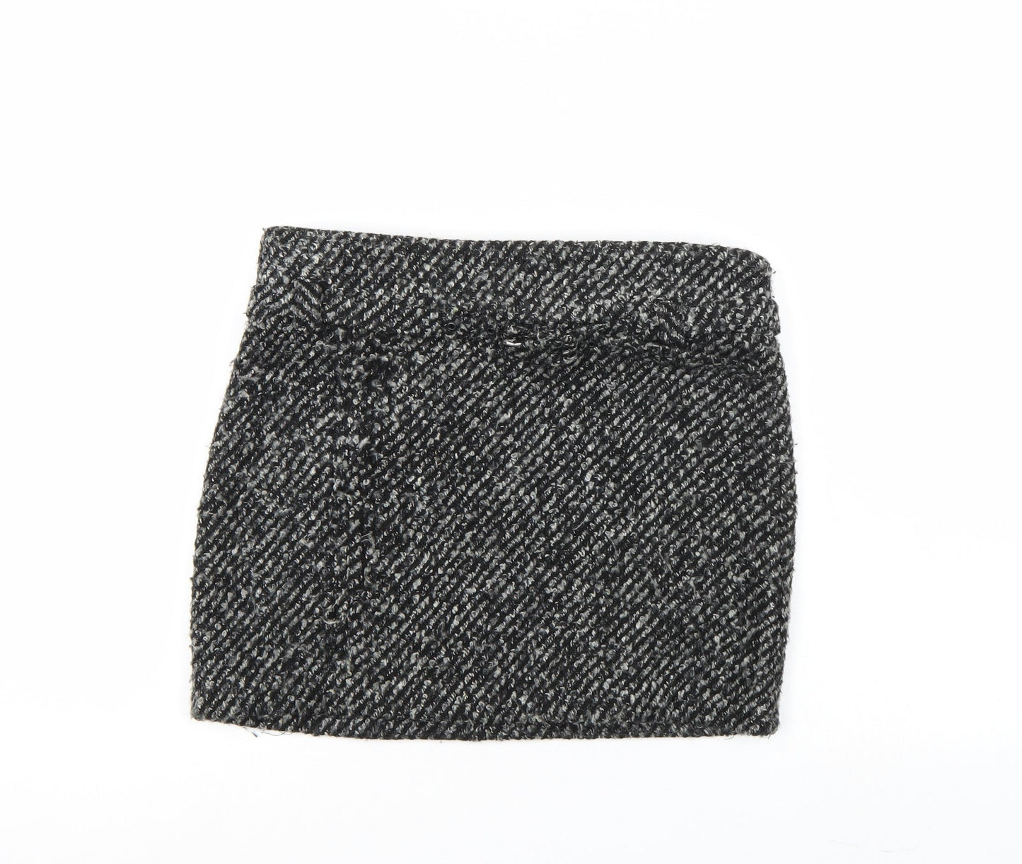 Castro Womens Grey   A-Line Skirt Size 8