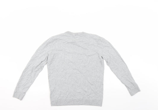 H&M Girls Grey   Pullover Jumper Size 13-14 Years