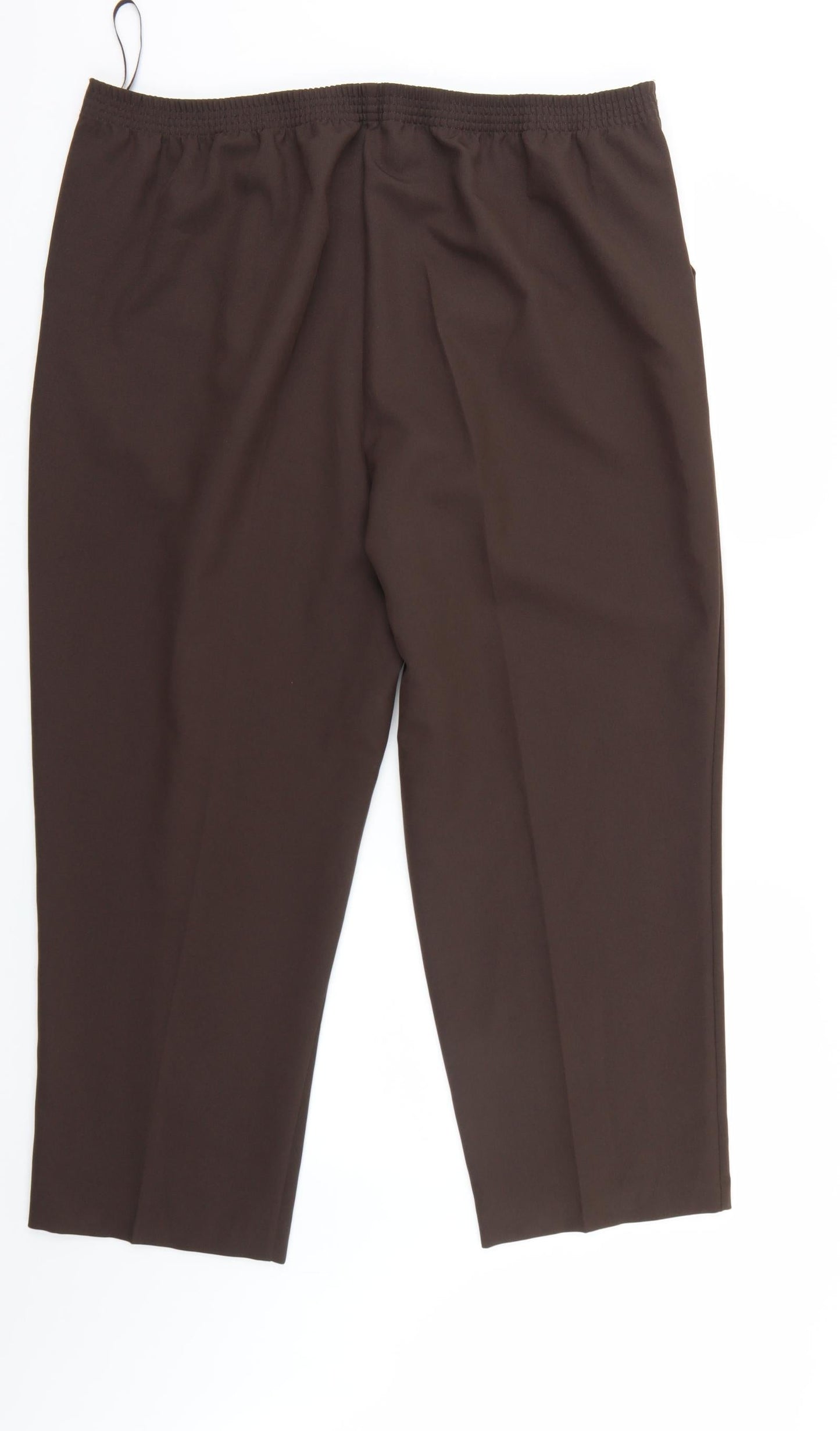BM Womens Brown   Trousers  Size 20 L27 in