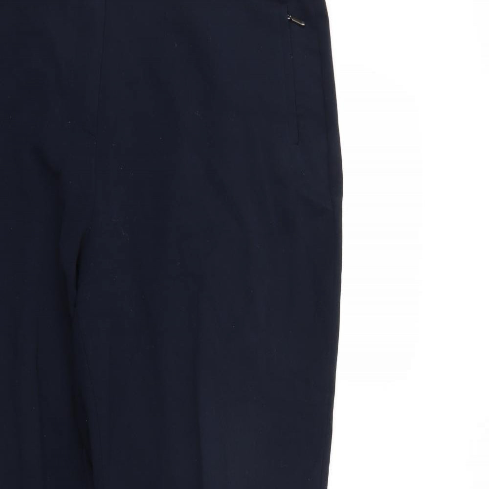 M&S Womens Blue   Trousers  Size 16 L30 in