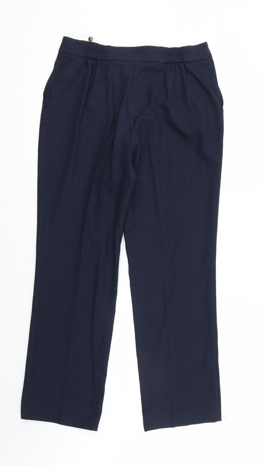 Profie Womens Blue   Trousers  Size 10 L28 in