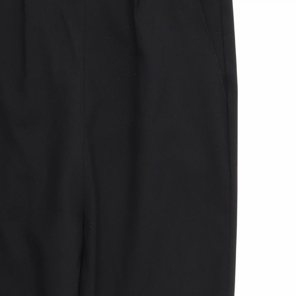 Sarah Hamilton Womens Black   Trousers  Size 14 L25 in - Elastic Waist