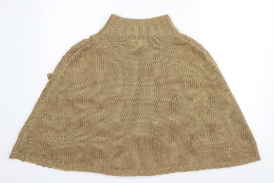 Vintage Couture Womens Beige   Cape Jumper Size L