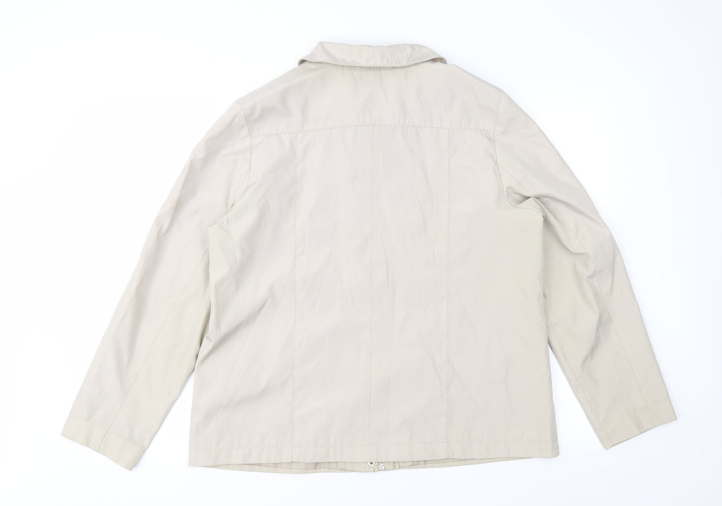 Bonmarché Womens Beige   Jacket Coat Size M