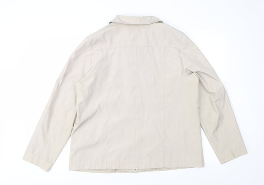 Bonmarché Womens Beige   Jacket Coat Size M
