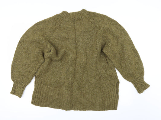 Per Una Womens Green   Pullover Jumper Size 14
