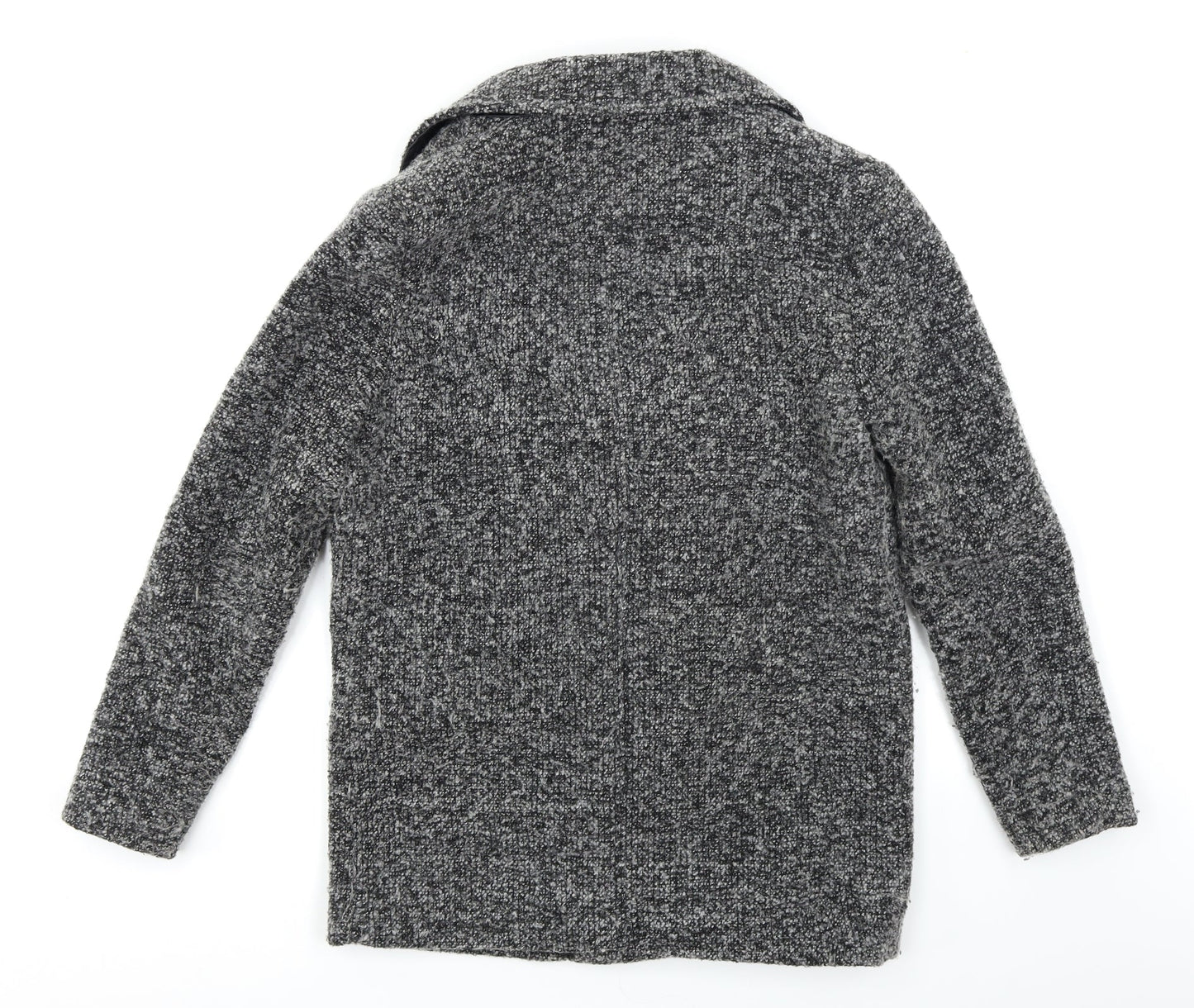 New Look Womens Grey   Jacket Coat Size 10