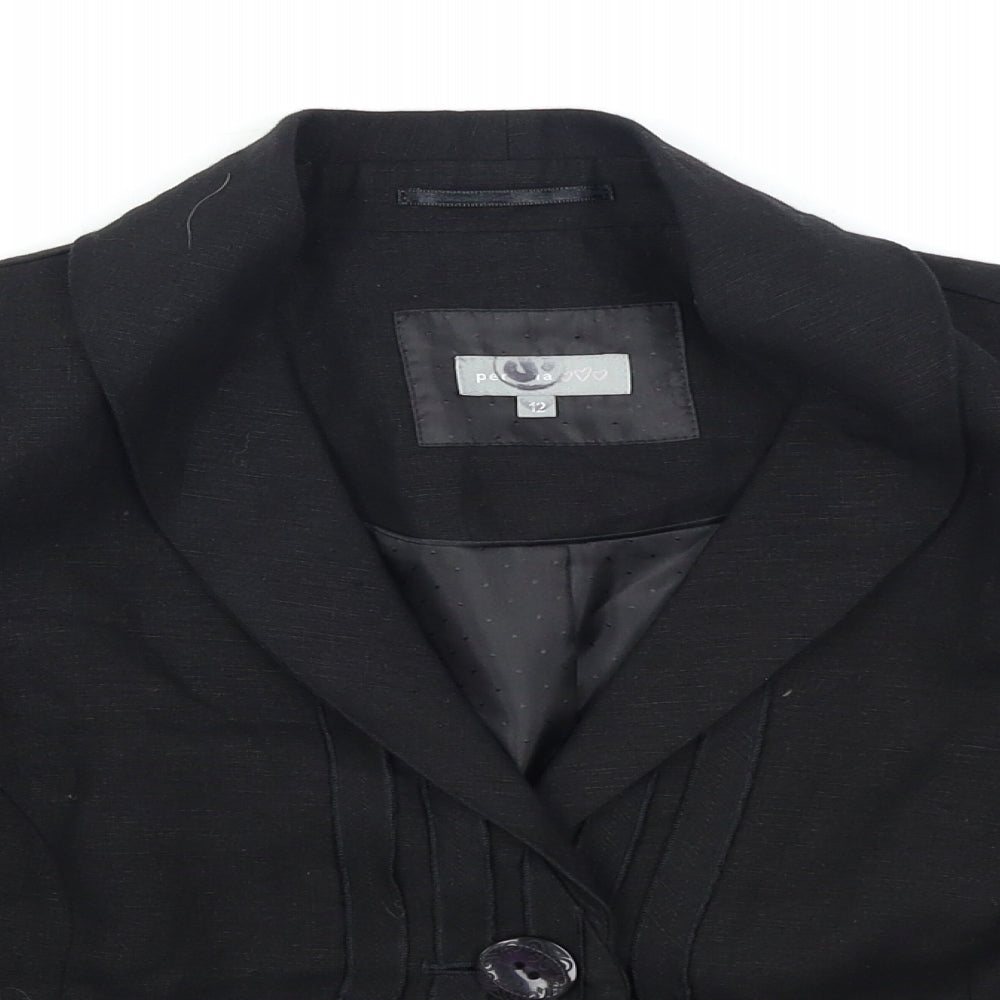 Per Una Womens Black   Jacket  Size 12