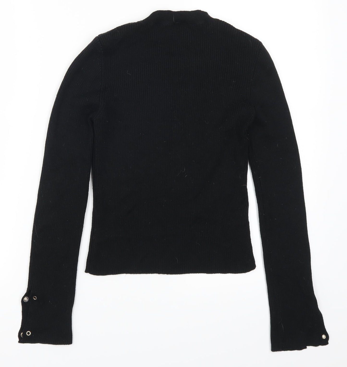 Topshop Womens Black   Pullover Jumper Size 10