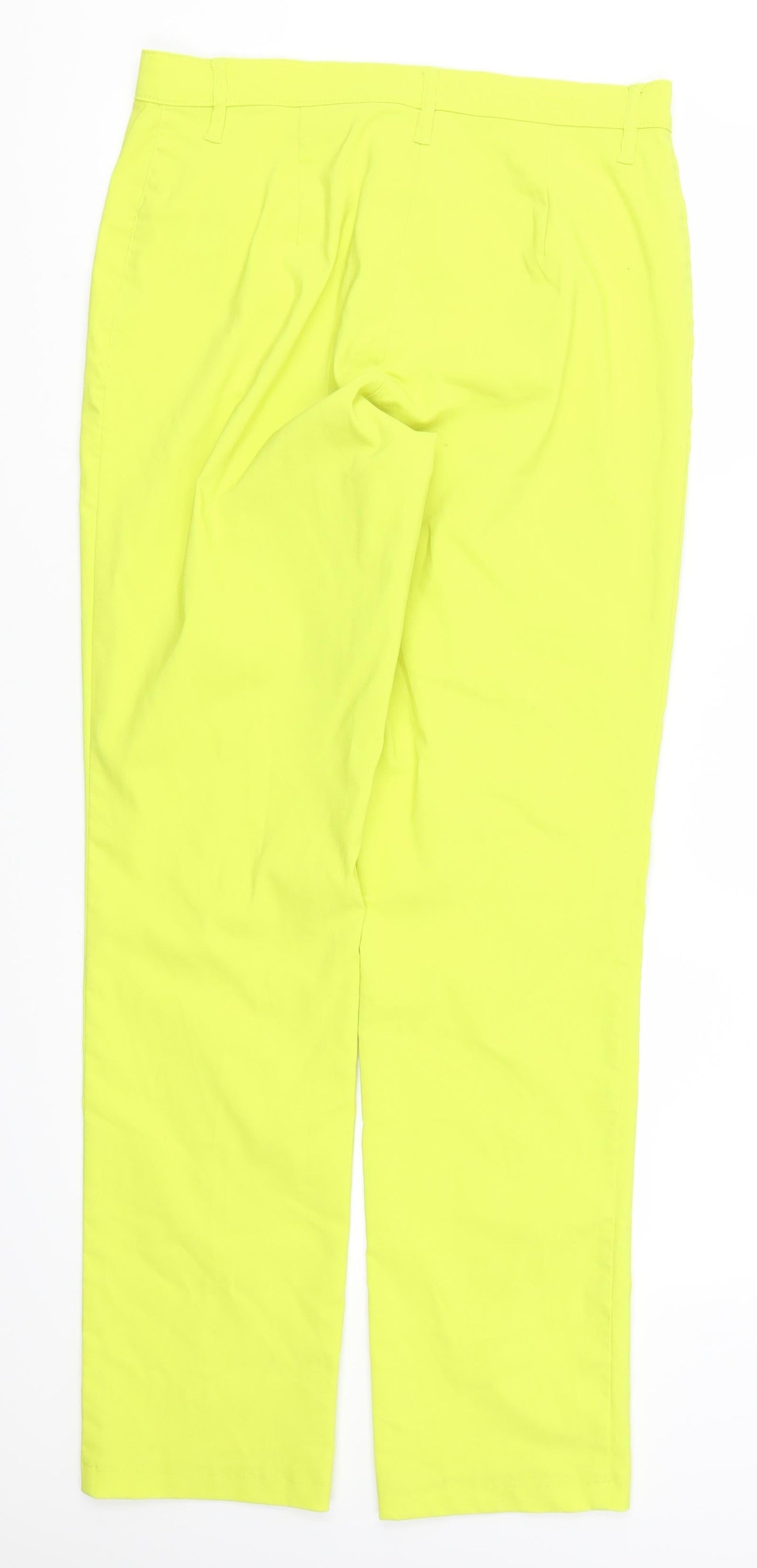 Preworn Womens Yellow   Trousers  Size 31 in L30 in