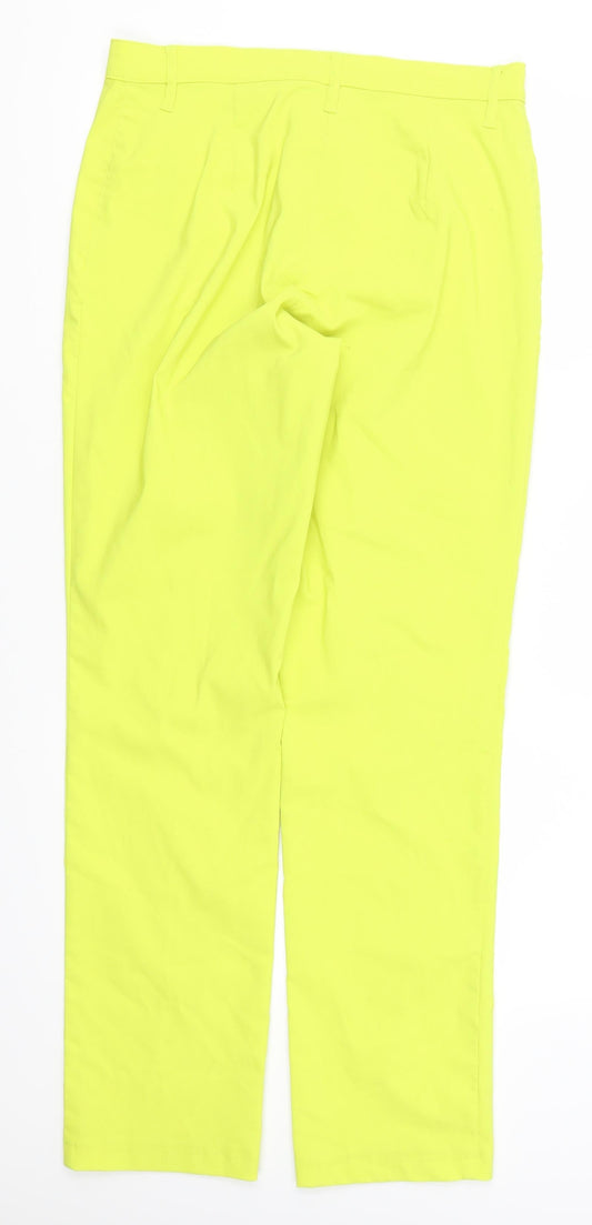 Preworn Womens Yellow   Trousers  Size 31 in L30 in