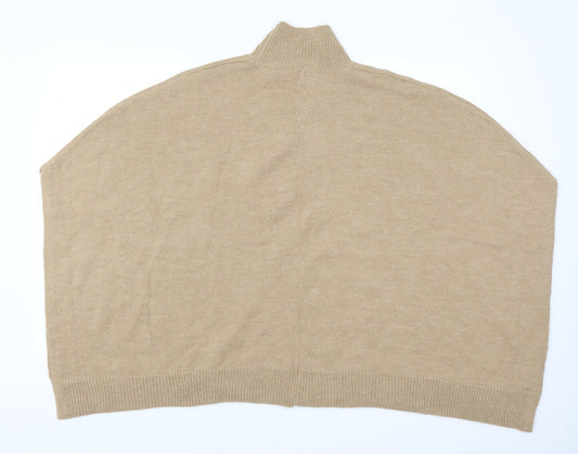 Cotton Traders Womens Brown   Jacket Poncho Size 10