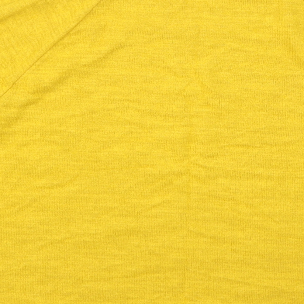 H&M Womens Yellow   Pullover Jumper Size L