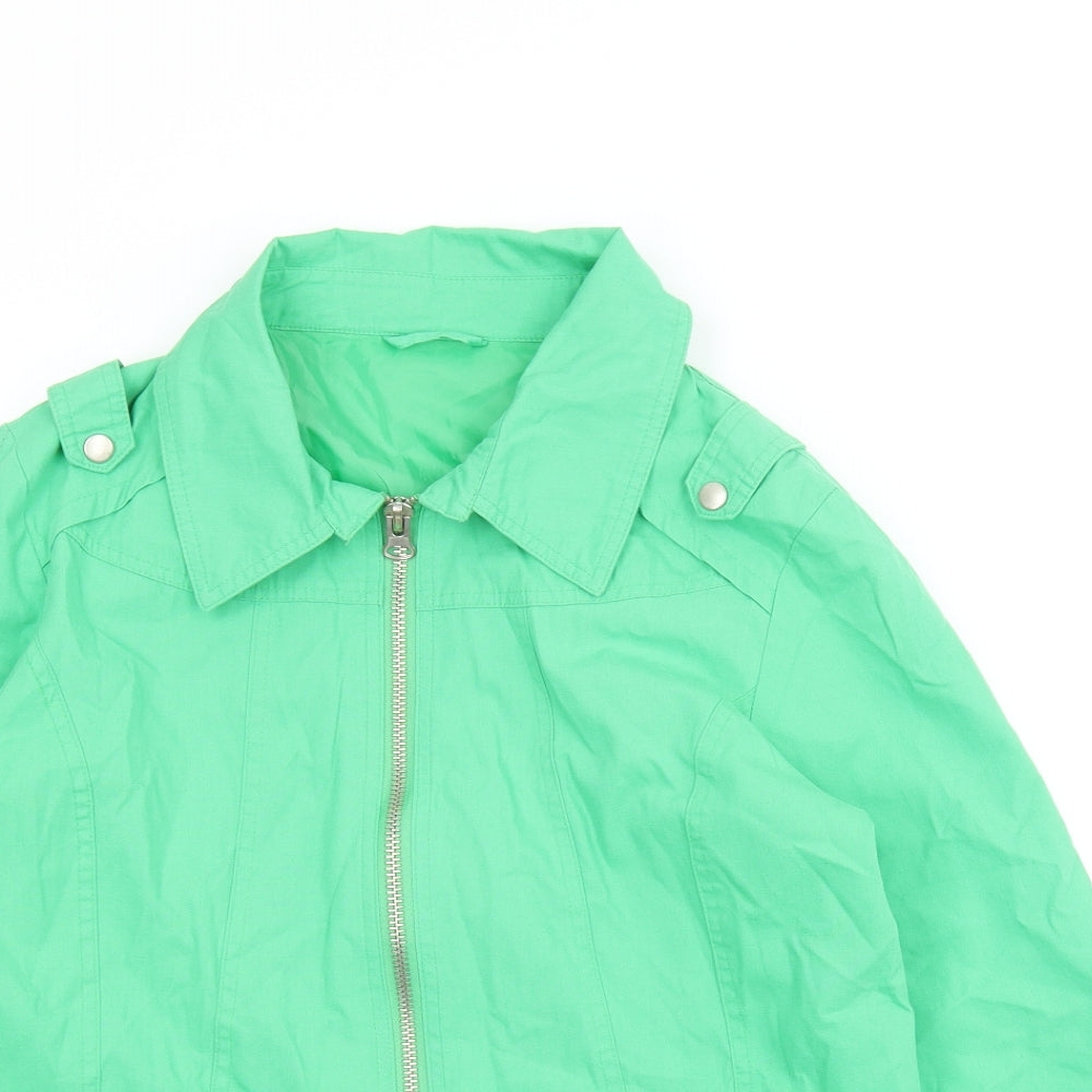 Being Casual Womens Green   Jacket  Size 14
