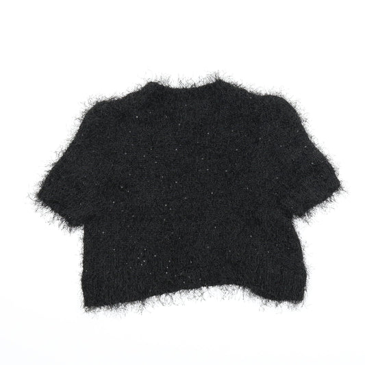 Peacocks Womens Black   Cardigan Jumper Size 8
