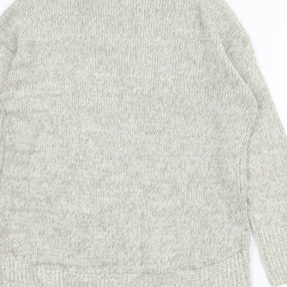 New Look Womens Grey   Pullover Jumper Size M