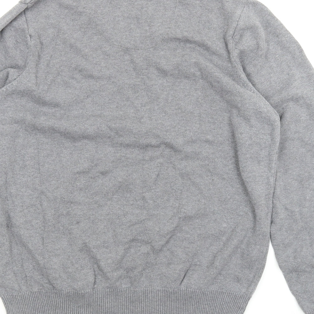 M&S Mens Grey   Pullover Jumper Size M