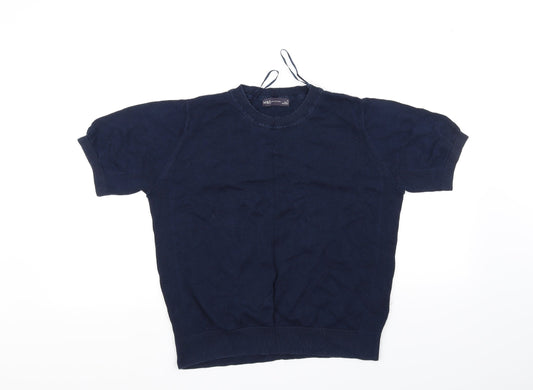 Marks and Spencer Womens Blue   Basic T-Shirt Size 14