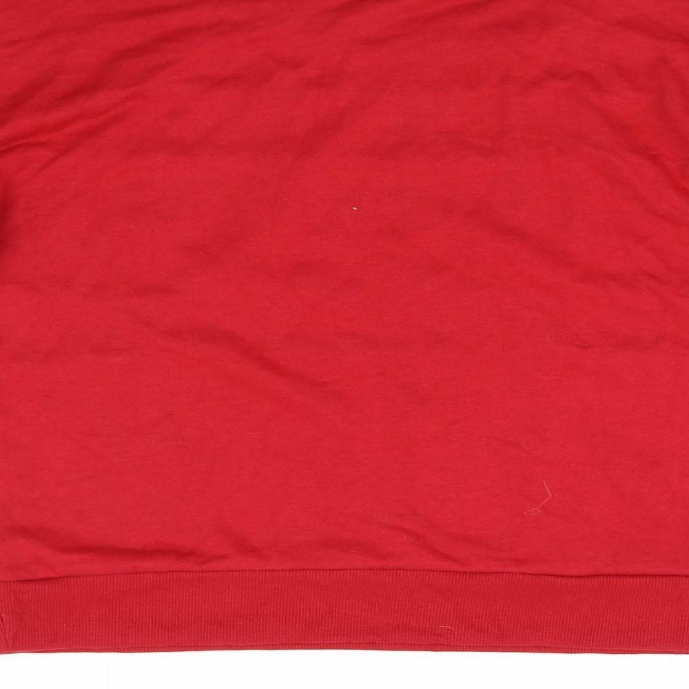 New Look Womens Red   Pullover Jumper Size 10