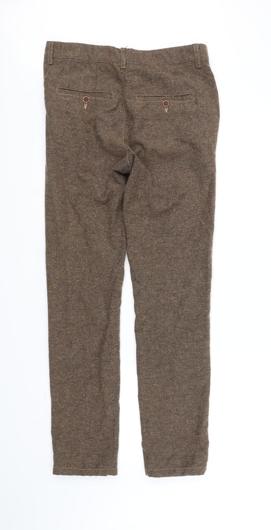 ASOS Womens Brown   Trousers  Size M L32 in