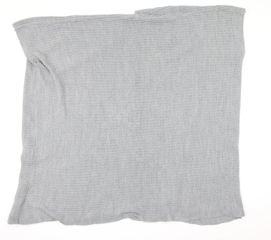 PRETTYLITTLETHING Womens Grey  Knit Cardigan Jumper Size M