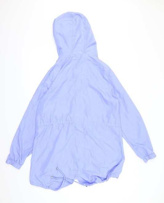 Primark Womens Blue   Overcoat Coat Size 10
