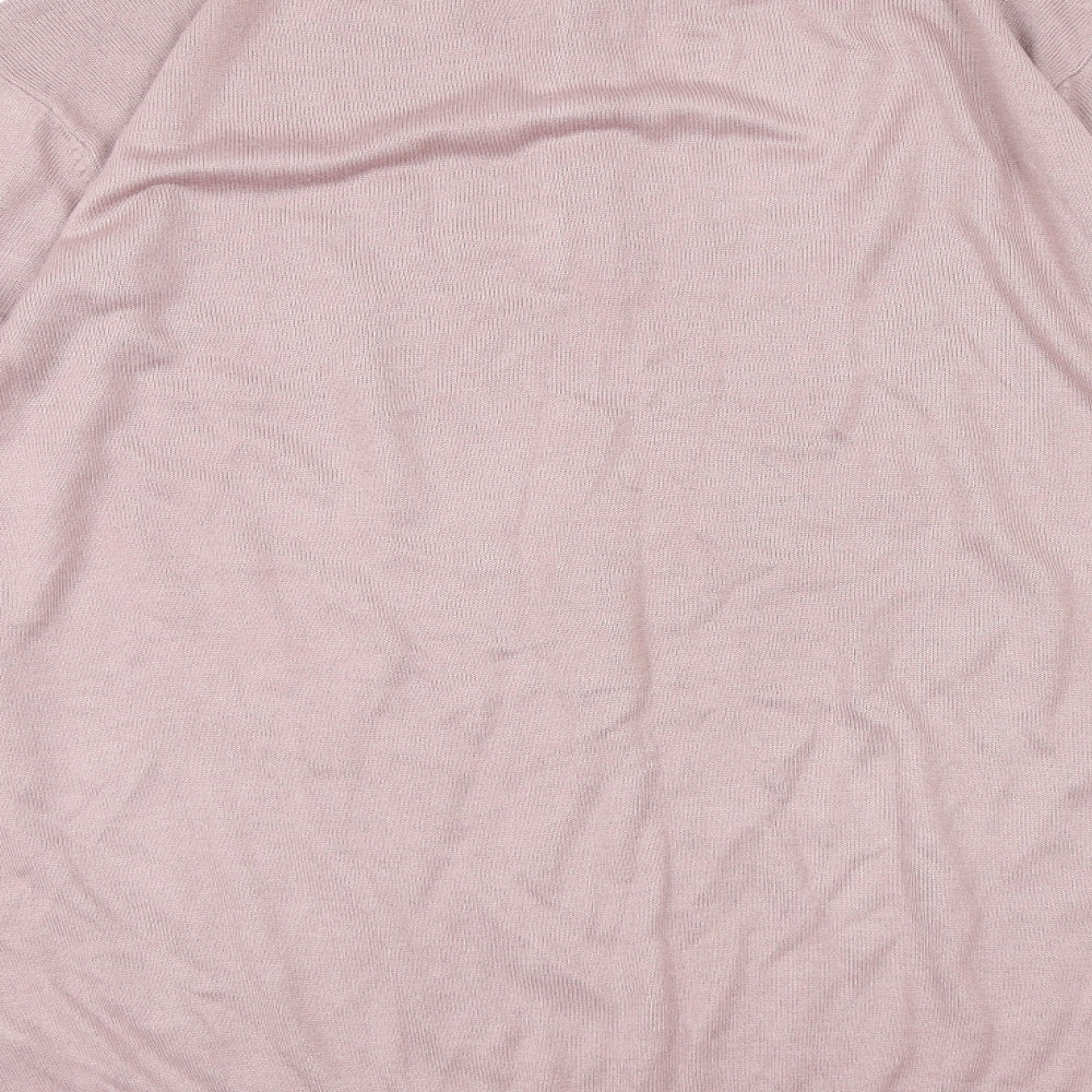 CAPSULE  Mens Pink  Knit Pullover Jumper Size XL