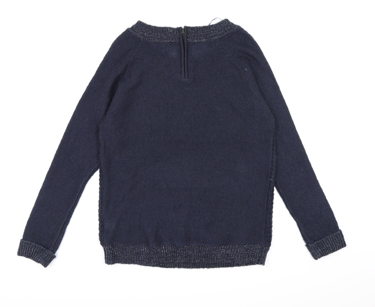 Store Twenty One Womens Blue  Knit Pullover Jumper Size M