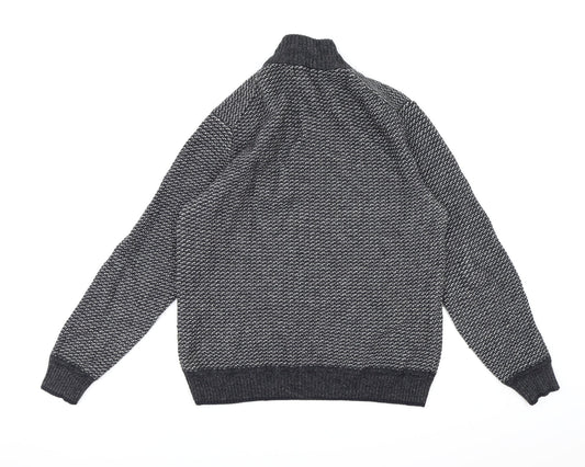 Blue Harbour Mens Blue  Knit Pullover Jumper Size S